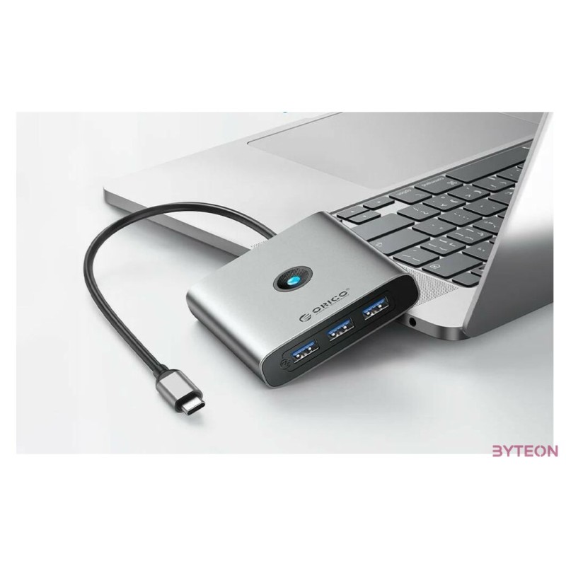 Adapter Hub 8w1 Orico, HDMI 4K  3x USB-A 3.0, USB-C, 100W PD  SD,TF