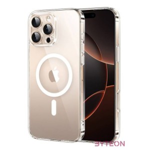 Magnetic case MagSafe Ugreen CA111 for iPhone 16 Pro, anti-yellowing (transparent)