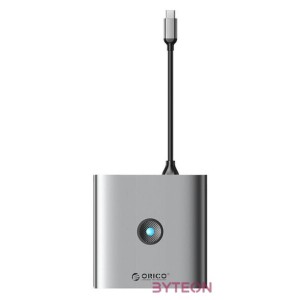 Adapter Hub 8w1 Orico, HDMI 4K  3x USB-A 3.0, USB-C, 100W PD  SD,TF