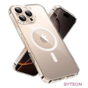 Magnetic case MagSafe Ugreen CA111 for iPhone 16 Pro, anti-yellowing (transparent)