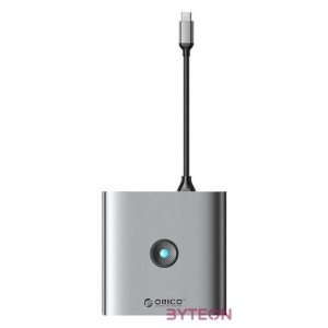 Adapter Hub 8w1 Orico, HDMI 4K  3x USB-A 3.0, USB-C, 100W PD  SD,TF