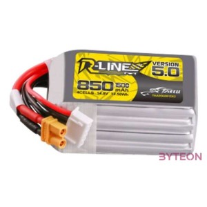 Tattu R-Line Wersja 5.0 850 mAh 14,8 V 4S1P 150C XT30U-F