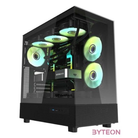 Darkflash DPX90 számítógépház (fekete)