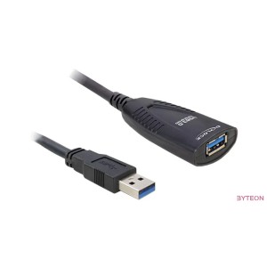 Delock 83089 USB A - A 5m Hosszabbító (USB3.0) - Aktív
