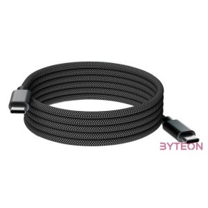 Choetech XCC-1052 USB-C USB-C mágneses kábel, PD 240W 1.2m (fekete)