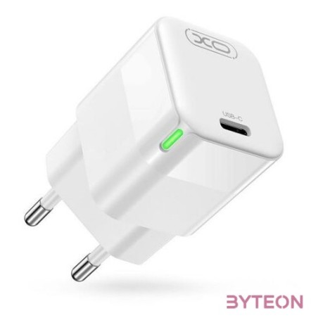 Fali töltő XO CE06, 30W, USB-C (fehér)