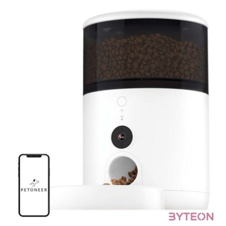 Petoneer NutriVue smart food dispenser (with stainless steel bowl)