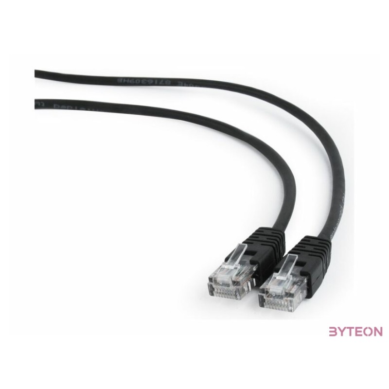 GEMBIRD CAT5e UTP Patch cord black 7.5m