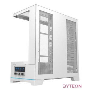 Darkflash DY451 PRO számítógépház ventilátorral (fehér)