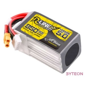 Tattu R-Line Wersja 5.0 850 mAh 14,8 V 4S1P 150C XT30U-F