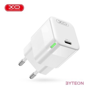 Fali töltő XO CE06, 30W, USB-C (fehér)
