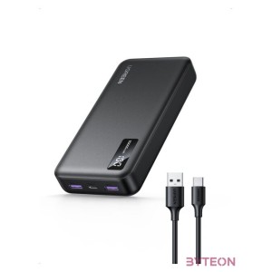 Powerbank 20000mAh Ugreen PB312, PD 20W (czarny)