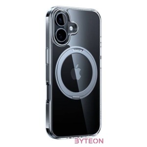 Torras Ostand Pro Case for iPhone 16 (Transparent)