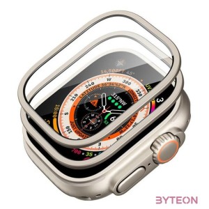 Protection set for Apple Watch Ultra ESR 49mm (caseglass) (titanium)
