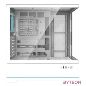 Darkflash DY451 PRO számítógépház ventilátorral (fehér)