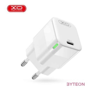 Fali töltő XO CE06, 30W, USB-C (fehér)