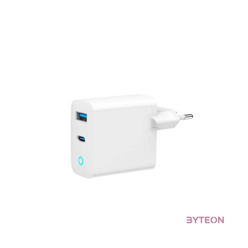 GEMBIRD 2-port 30W GaN USB fast charger