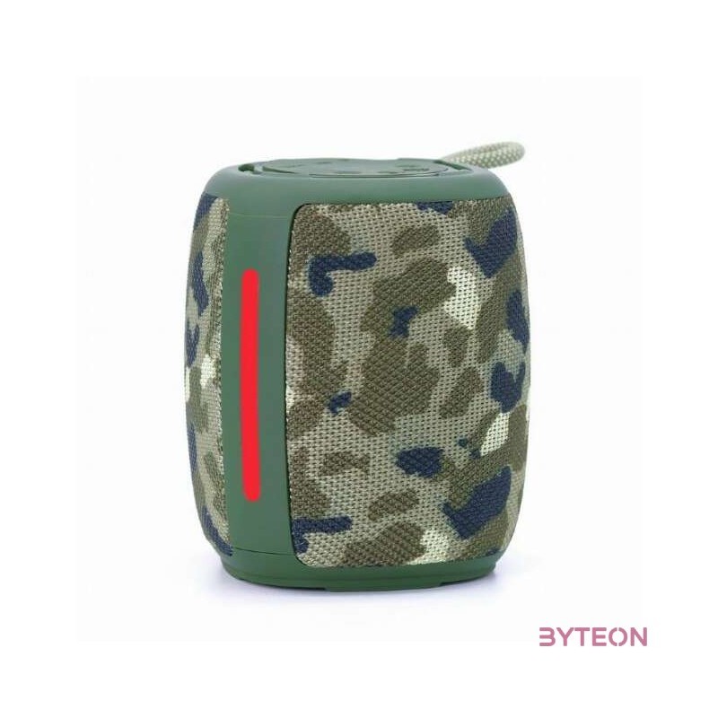 GEMBIRD Bluetooth LED speaker Camo