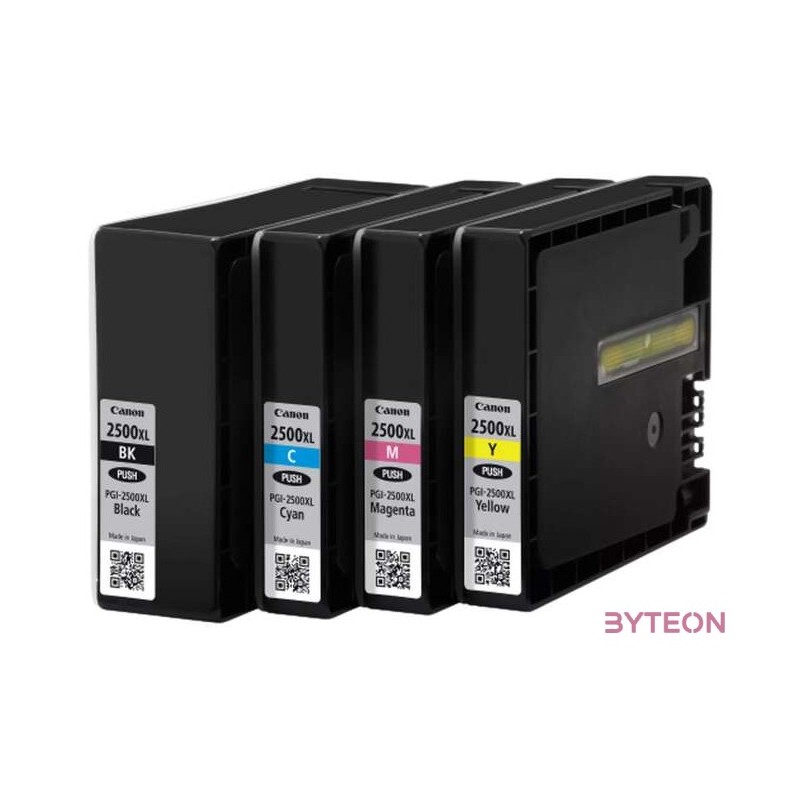 CANON PGI-2500XL Ink Cartridge BK,C,M,Y