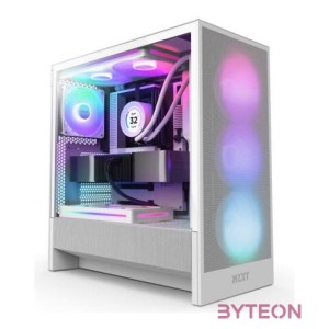 NZXT PC case H5 Flow RGB 2024 white