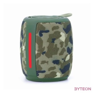 GEMBIRD Bluetooth LED speaker Camo