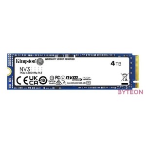 KINGSTON 4TB NV3 M.2 2280 NVMe SSD