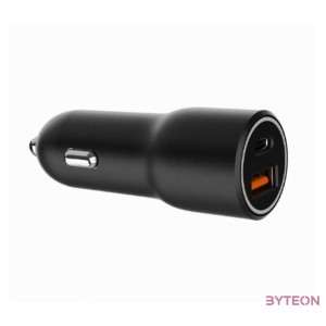 GEMBIRD 2-port USB car fast charger TypC