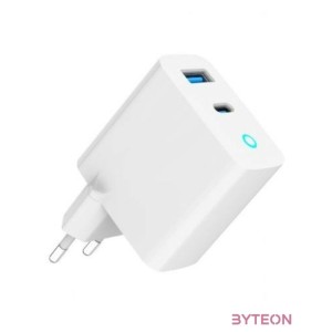 GEMBIRD 2-port 30W GaN USB fast charger