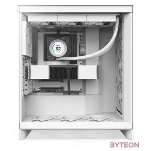 NZXT PC case H7 Flow 2024 window White