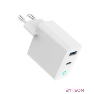 GEMBIRD 2-port 30W GaN USB fast charger