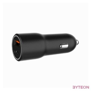 GEMBIRD 2-port USB car fast charger TypC