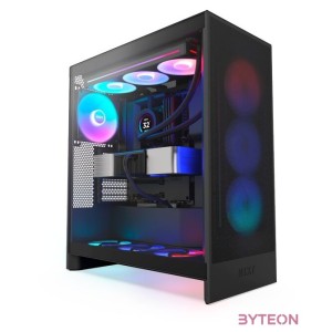 NZXT PC case H7 Flow 2024 RGB black