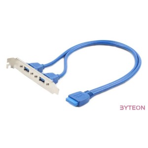 GEMBIRD CC-USB3-RECEPTACLE Dual