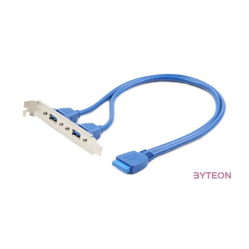 GEMBIRD CC-USB3-RECEPTACLE Dual