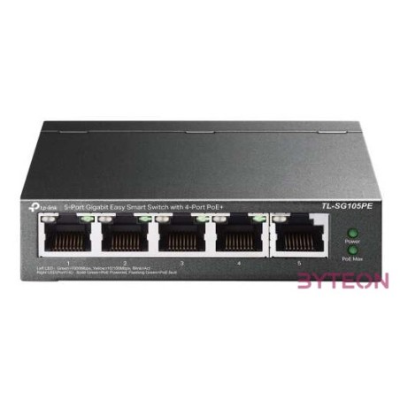 TP-LINK TL-SG105PE 4P PoE Smart Switch