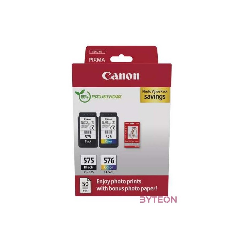 CANON PG-575,CL-576 Ink Cartridge PVP
