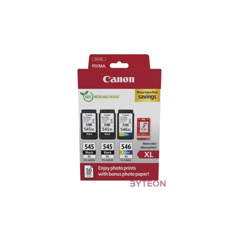 CANON PG-545XLx2,CL-546XL Ink Cartridge