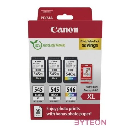 CANON PG-545XLx2,CL-546XL Ink Cartridge
