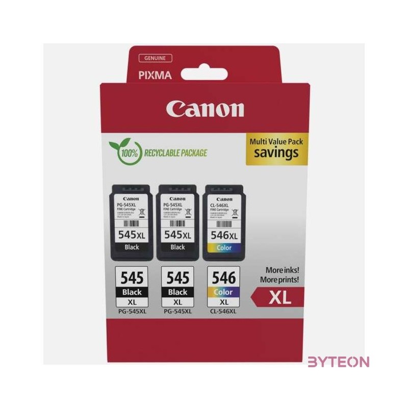CANON PG-545XLx2,CL-546XL Ink Cartridge