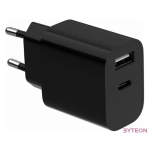 GEMBIRD 2-port universal USB charger AC