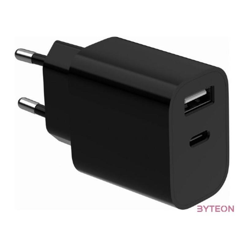 GEMBIRD 2-port universal USB charger AC