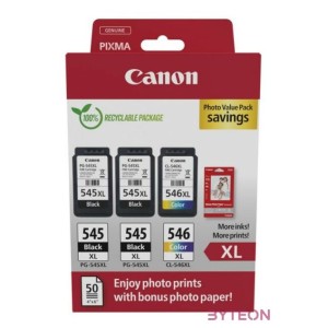 CANON PG-545XLx2,CL-546XL Ink Cartridge