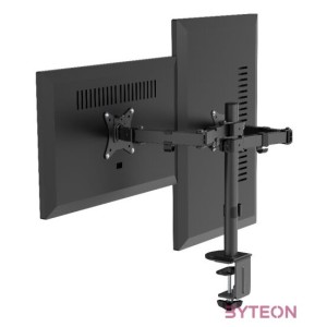 GEMBIRD Adjustable desk mounted double