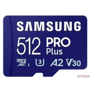 SAMSUNG PRO Plus microSD 512GB 2023