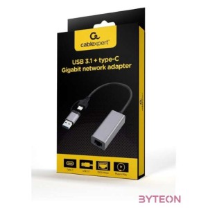 GEMBIRD USB 3.1  type-C Gigabit adapter