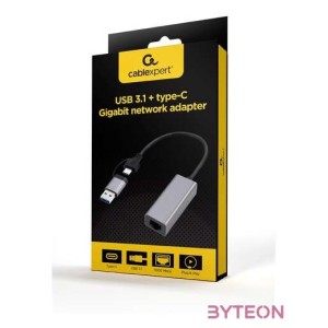 GEMBIRD USB 3.1  type-C Gigabit adapter
