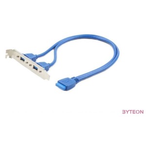 GEMBIRD CC-USB3-RECEPTACLE Dual