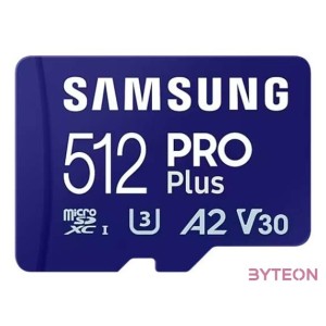 SAMSUNG PRO Plus microSD 512GB 2023