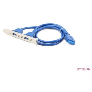 GEMBIRD CC-USB3-RECEPTACLE Dual