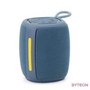 GEMBIRD Bluetooth LED speaker blue